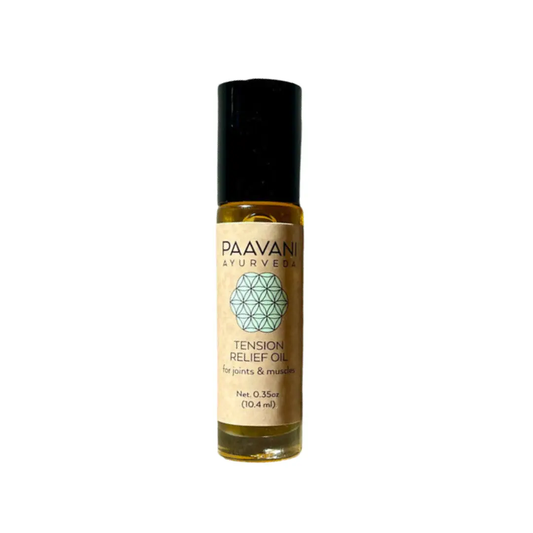 Tension Relief Oil | Ayurvedic Herbal Oil for Muscle, Joint & Stress Relief-0