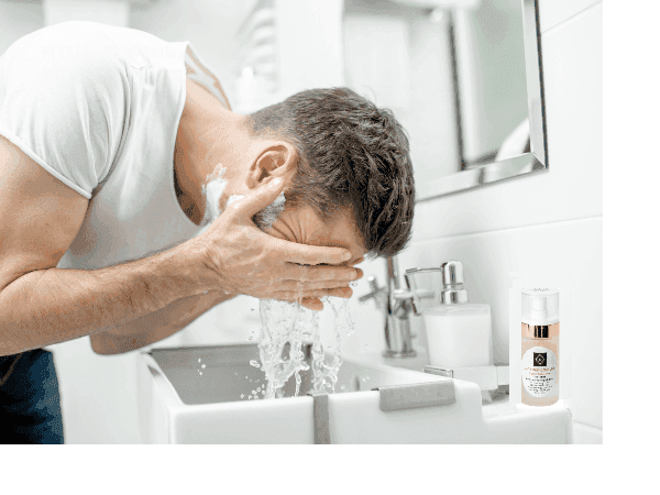 Organic Anti Aging Facial Wash  - For MEN-1