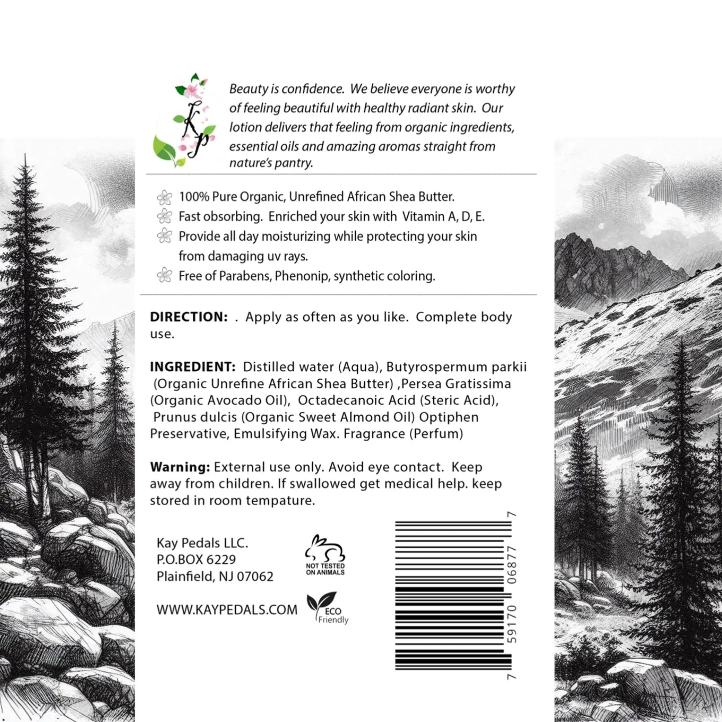 Timber Spring Body Lotion | Organic Body Cream | Shea Butter Lotion | Scented Lotion | Almond Body Lotion-2