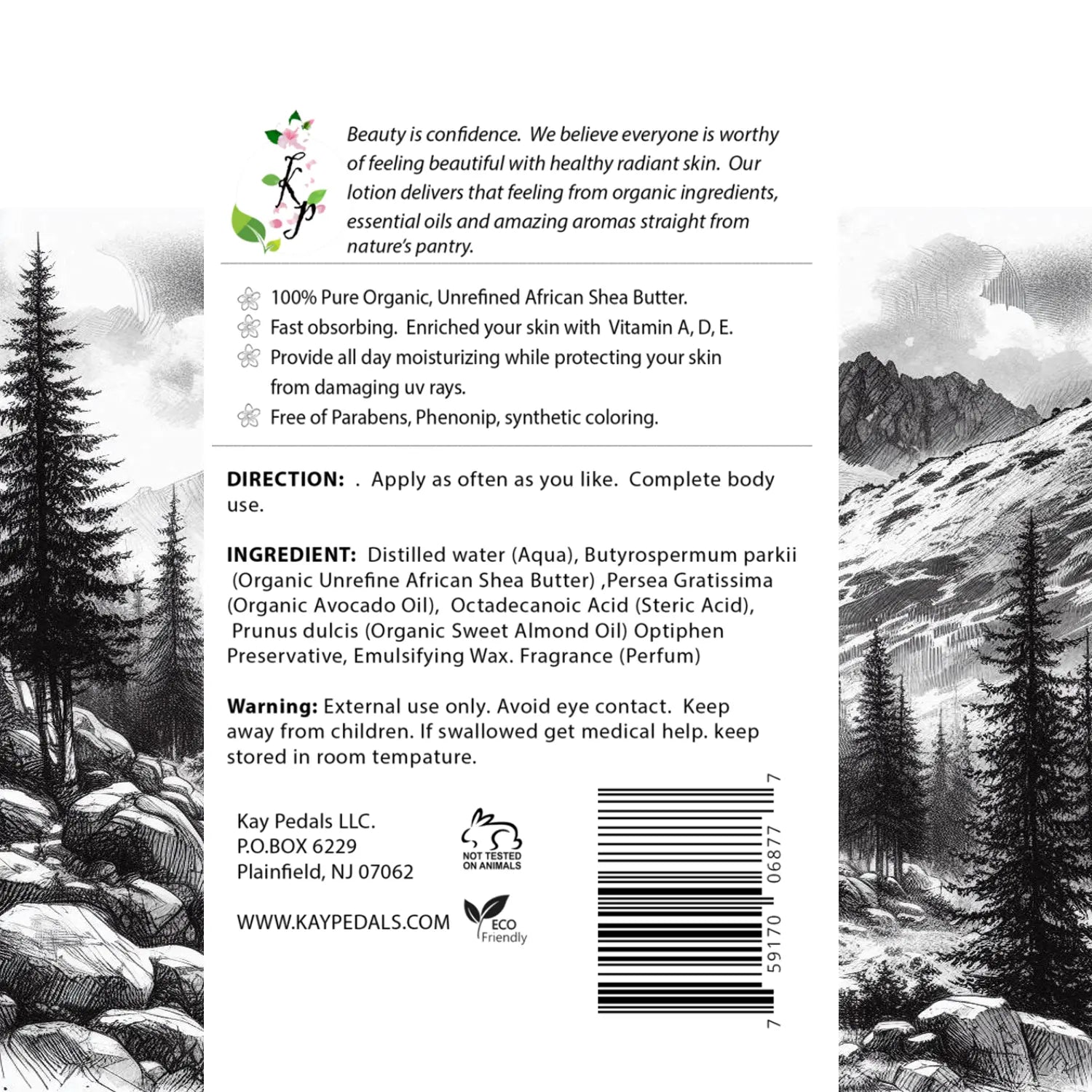 Timber Spring Body Lotion | Organic Body Cream | Shea Butter Lotion | Scented Lotion | Almond Body Lotion-2