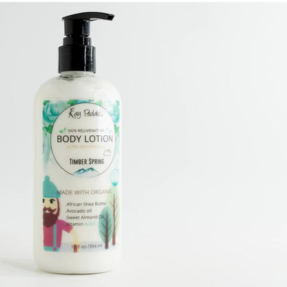 Timber Spring Body Lotion | Organic Body Cream | Shea Butter Lotion | Scented Lotion | Almond Body Lotion-3