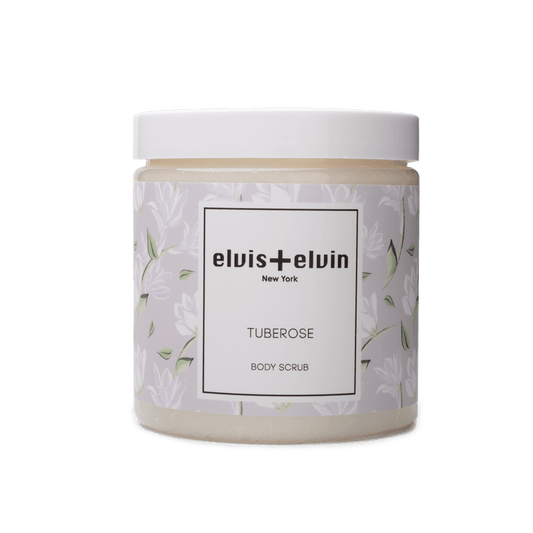 elvis+elvin Tuberose Body Scrub with Dead Sea Salt 300ml-0