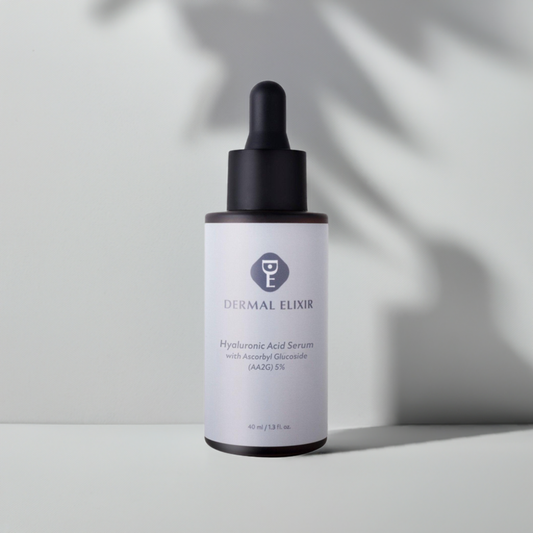 Dermal Elixir Hyaluronic Acid Serum with Ascorbyl Glucoside (AA2G) 5% 40ml-0