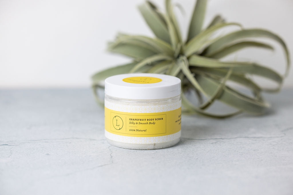 Grapefruit Body Salt Scrub - Moisturizing and fresh-2